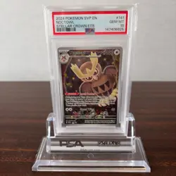 Pokemon Noctowl 141/142 Stellar Crown Elite Trainer Box PSA 10 Gem Mint - Image 1