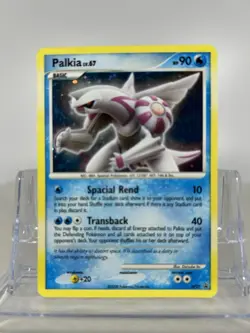 2008 Diamond & Pearl Black Star Promo Palkia DP27 - Holo Rare Pokemon Card - Image 1