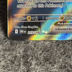 Team Rockets Crobat EX 217/182 Destined Rivals NM Full Art - Image 3