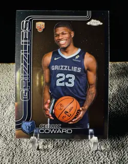 2025-26 Topps Chrome Cedric Coward RC #261 Mint Rookie - Image 1