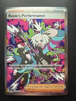 Roxie’s Performance 121/086 Chaos Rising English Pokemon Card Tcg - Image 1