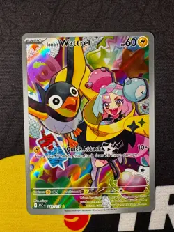 Ionos Wattrel 231/217 Ascended Heroes Illustration Rare Pokemon Card NM - Image 1