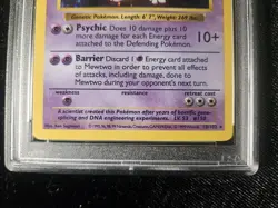 *PSA 9* MEWTWO - 1999 Pokemon Base Set - Shadowless Holo #10 - Image 5