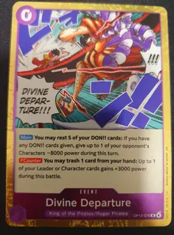 🔥 x4 Divine Departure OP13-076 Playset - R - One Piece TCG - NM 🔥 - Image 1