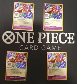 🔥 x4 Divine Departure OP13-076 Playset - R - One Piece TCG - NM 🔥 - Image 2