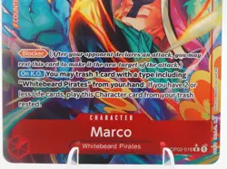 Marco (Alt Art) OP02-018 Premium Booster - One Piece - Image 2