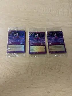 Disney Lorcana Elsa The Fifth Spirit 6/P3 Three Promo Cards Sealed NM - Image 1