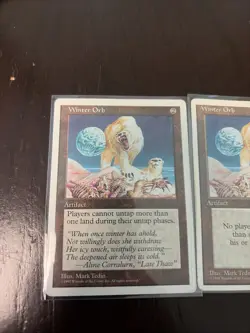 2x Winter Orb MTG Core Set 4th/5th Edition Regular - Image 2