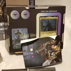 Magic Gathering MTG Warhammer 40k Forces of the Imperium Commander Deck OPEN BOX - Image 5
