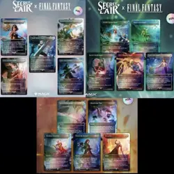 MTG Final Fantasy Secret Lair - FOIL BUNDLE ONLY ENGLISH *NO PROMO* - NEW SEALED - Image 4