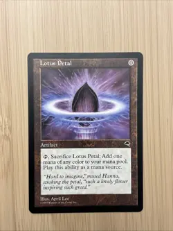 LOTUS PETAL - MtG - TEMPEST - NM - FREE SHIPPING - Image 1