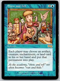 Show and Tell 96 Rare Urza's Saga Magic: The Gathering MP - Image 1