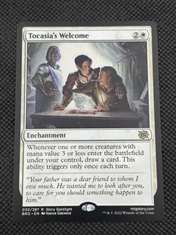 Tocasia's Welcome #30 Normal The Brothers' War NM MTG - Image 1