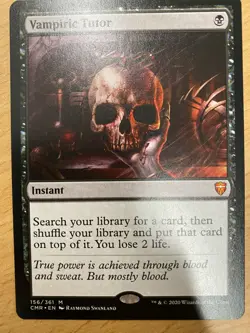Vampiric Tutor - Commander Legends (Magic/MTG) Near Mint - Image 1