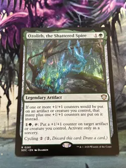Ozolith, the Shattered Spire Commander: Secrets of Strixhaven NM - Image 1