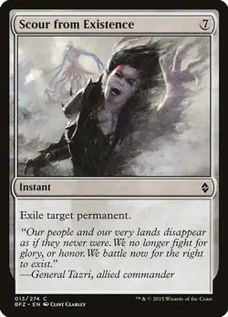 MP - Scour from Existence [BFZ - 13] Battle for Zendikar - Image 1