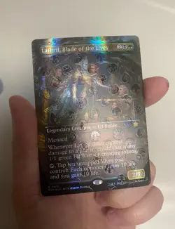 Magic the Gathering Lathril Blade of the Elves Mana Foil NM - Image 3