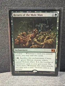 Return of the Mole Man Commander: Marvel Super Heroes Foil - Image 1