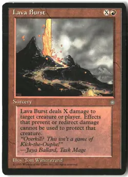 MTG Lava Burst [ICE - 16] MP - Image 2