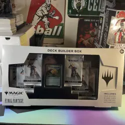 Magic the Gathering Final Fantasy Deck Builder Box Sealed (Sam’s Exclusive) - Image 1