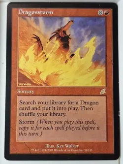 Dragonstorm - Scourge - Magic the Gathering MTG Nice! - Image 1