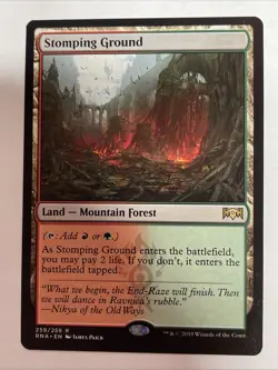 Stomping Ground Ravnica Allegiance #259 Rare - Image 1