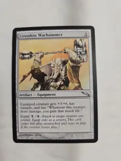 Loxodon Warhammer - LP - Mirrodin - MTG - Image 1