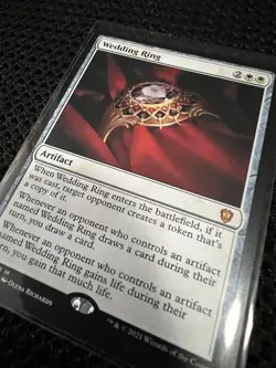 Wedding Ring Commander: Innistrad: Crimson Vow Regular - Image 1