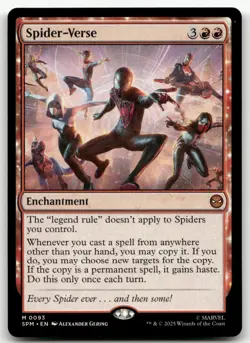 Spider-Verse #93 (NM) Spider-Man SPM Magic MTG - Image 1