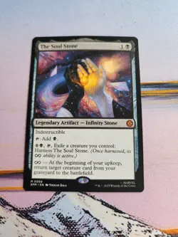 The Soul Stone Marvel's Spider-Man Regular NM MTG Magic the Gathering - Image 1