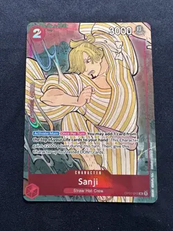 One Piece - Sanji OP01-013 (English 1st Anniversary Edition) #013 - Image 1