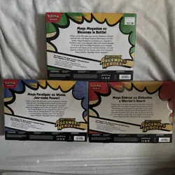 Pokemon TCG - Mega Evolution Ascended Heroes Mega EX Box | Set Of 3 - Image 2