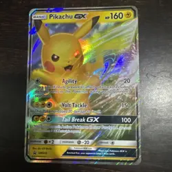 Pikachu GX SM232 - Pokemon TCG SM Black Star Promos - Holo Promo Nm Near Mint - Image 1