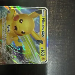Pikachu GX SM232 - Pokemon TCG SM Black Star Promos - Holo Promo Nm Near Mint - Image 3