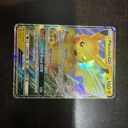 Pikachu GX SM232 - Pokemon TCG SM Black Star Promos - Holo Promo Nm Near Mint - Image 4