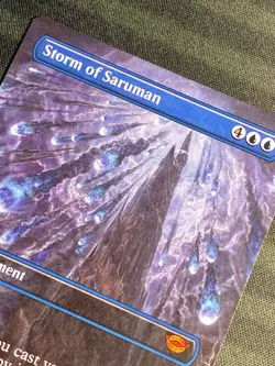 Storm Of Saruman Borderless M 0413 Lord Of The Rings LTR MTG NM - Image 4