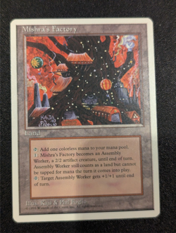 Mishra's Factory - 4th Edition - LP - MTG - Magic the Gathering - Land - Image 1