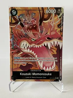 One Piece TCG OP16-085 Kouzuki Momonosuke Alt R Alternate Art The Time of Battle - Image 1