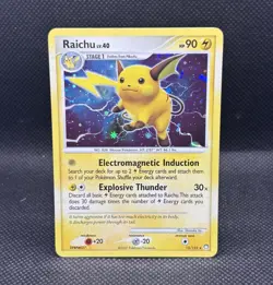 Raichu 15/123 Holo Rare - Mysterious Treasures - Image 1