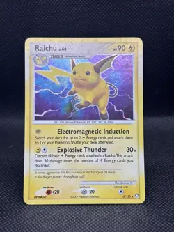 Raichu 15/123 Holo Rare - Mysterious Treasures - Image 2