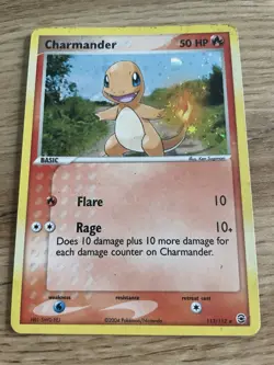 Pokemon Ditto Reverse Holo 4/112 2004 FireRed LeafGreen, Charmander bundle - Image 4
