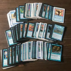 7Lbs 2oz BLUE VINTAGE BULK CARD LOT -Magic the Gathering NM-HP MTG ***READ*** - Image 2