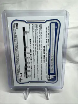 Bowman 2026 Shohei Ohtani #52 Los Angeles Dodgers Base Set MLB Baseball Card - Image 2