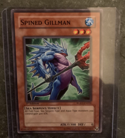 Spined Gillman 1st Edition LP (RGBT-EN034) Common Yugioh - Image 1