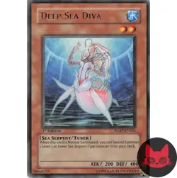 Yugioh Deep Sea Diva RGBT-EN035 Rare 1st Edition LP - Image 1