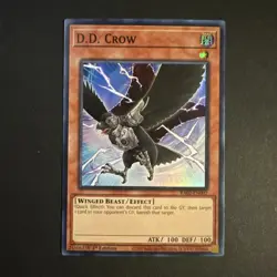 Yugioh - D.D. Crow - RA02-EN002 *Super Rare* 1st Edition (NM/M) - Image 1