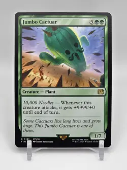 Jumbo Cactuar 191 Regular Rare - MTG Magic the Gathering FIN Final Fantasy - Image 1