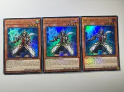 3 x Aleister the Invoker RA04-EN024 Ultra Rare 1st Edition YuGiOh Playset - Image 1