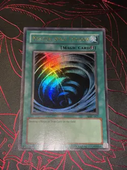 Mystical Space Typhoon MRL-047 Ultra Rare Yugioh Magic Ruler Unlimited - Image 1