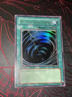 Mystical Space Typhoon MRL-047 Ultra Rare Yugioh Magic Ruler Unlimited - Image 2